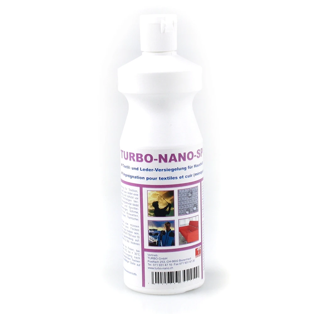 Cachetage surface TURBO-NANO SPORT-TEX (textils) surfaces aspiratrices 200ml