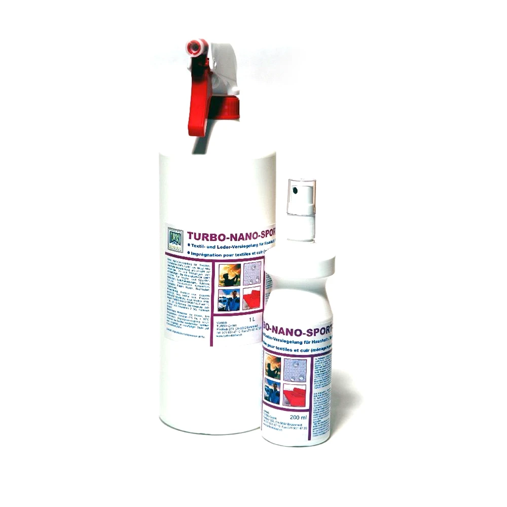 Cachetage surface TURBO-NANO SPORT-TEX (textils) surfaces aspiratrices 1000ml