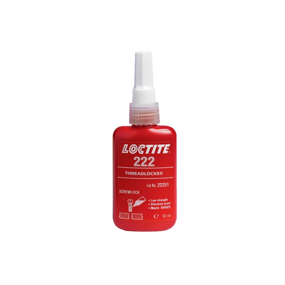 Arrêt de vis LOCTITE (222) résistance basse 6Nm liquide 50ml