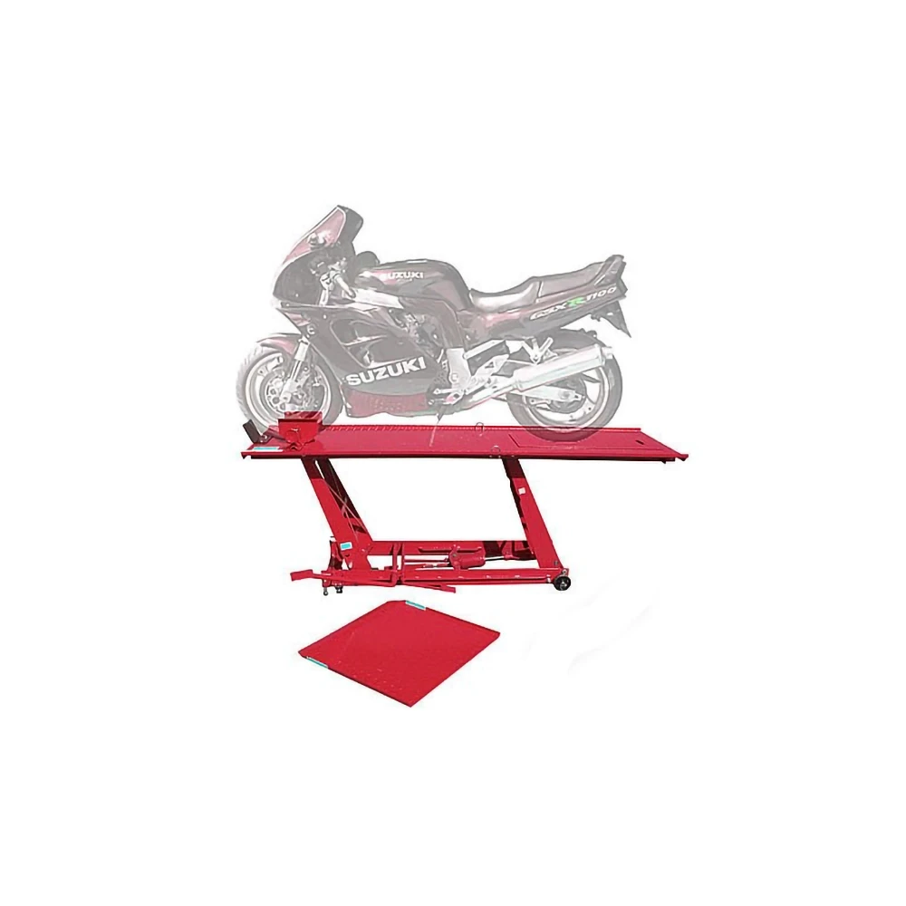 Lève-moto NO NAME hydraulique 220/280 avec rampe 68x17/78cm capacité 500Kg
