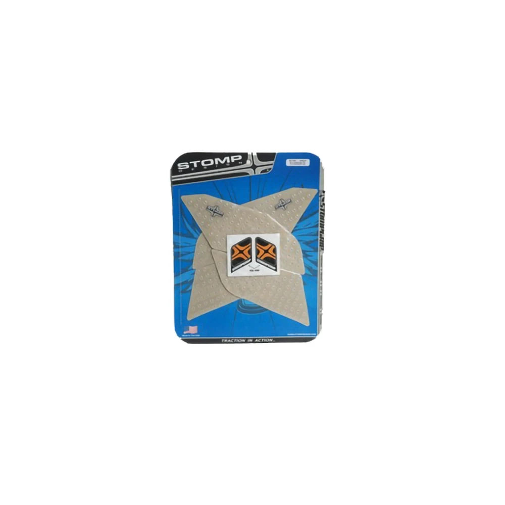 Side-Pad STOMPGRIP POWERSPORTS - VOLCANO transparent Aprilia