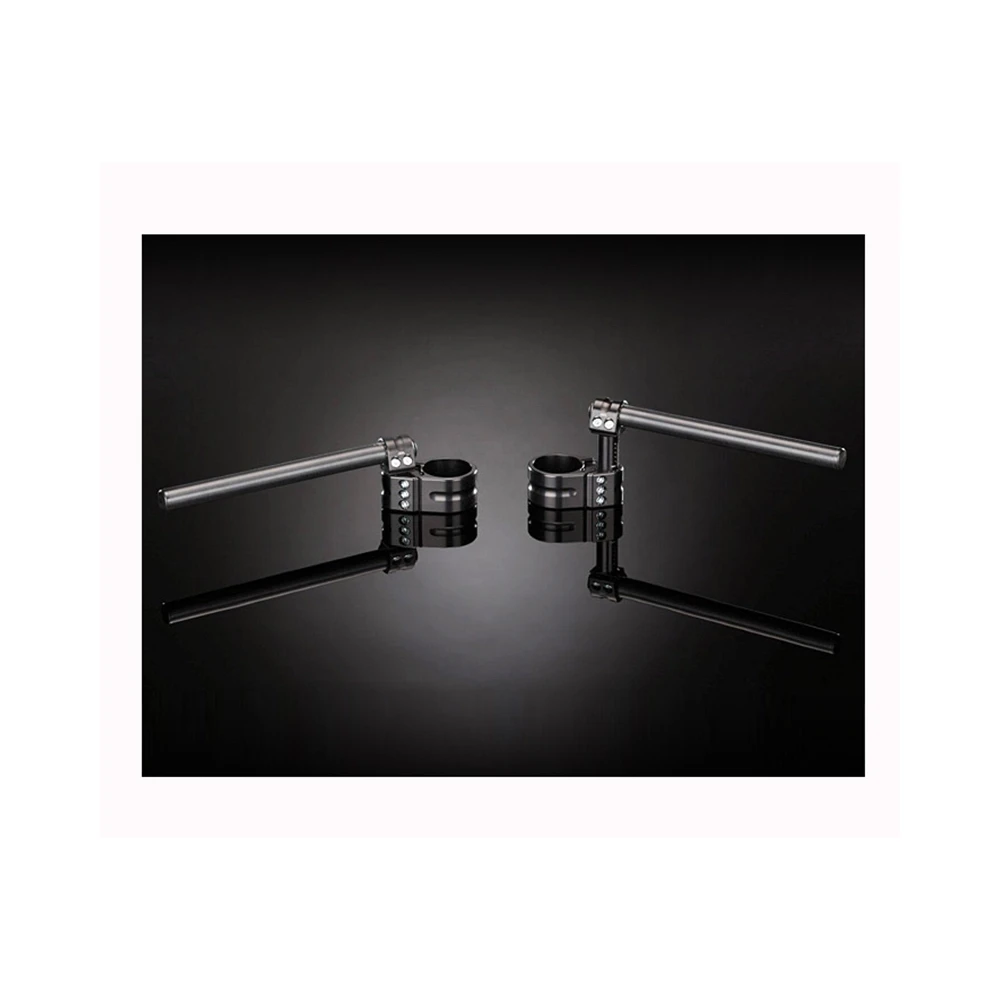 Guidon bracelet ABM MULTICLIP TOURING 40-70mm Ø22mm noir Ø50mm tubes homologé