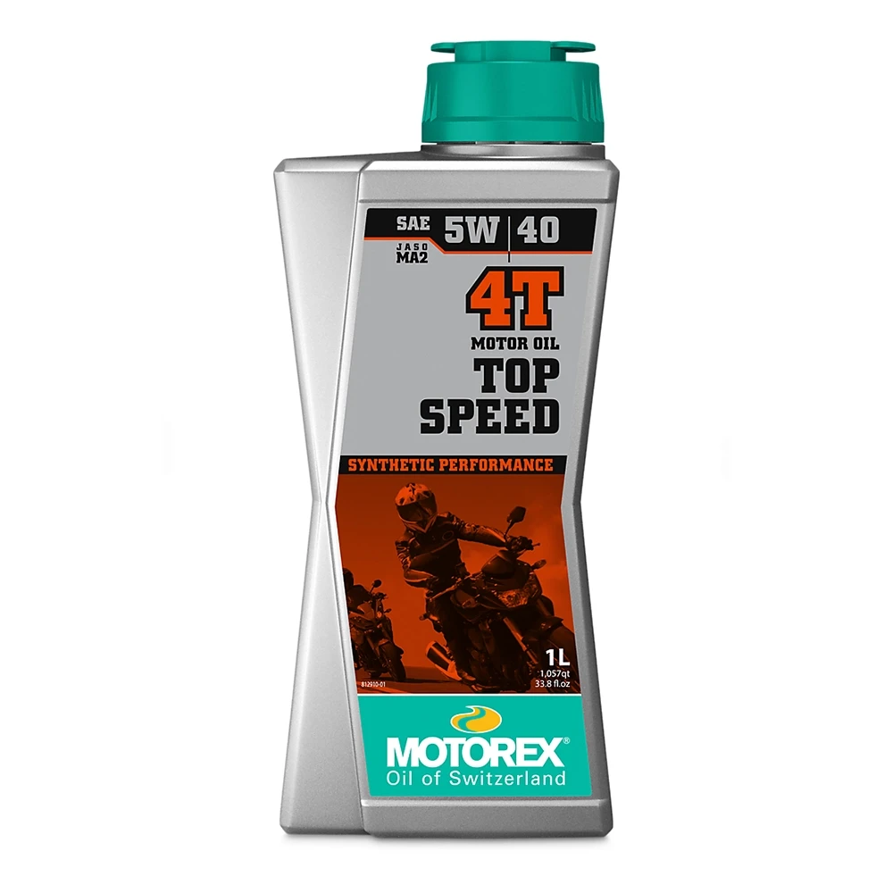 Huile moteur 4T 5W/40 Motorex TOP SPEED PERFORMANCE synthetic Performance 1 L