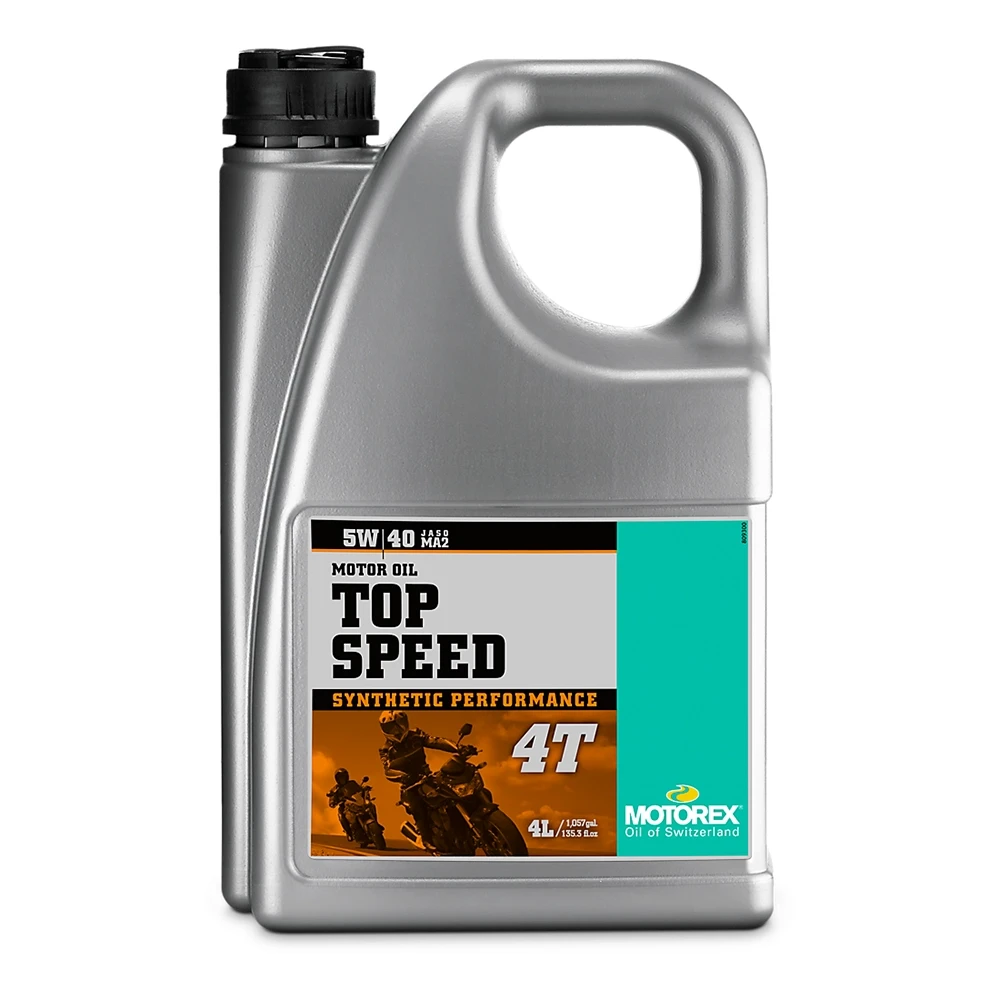 Huile moteur 4T 5W/40 Motorex TOP SPEED PERFORMANCE synthetic Performance 4 L