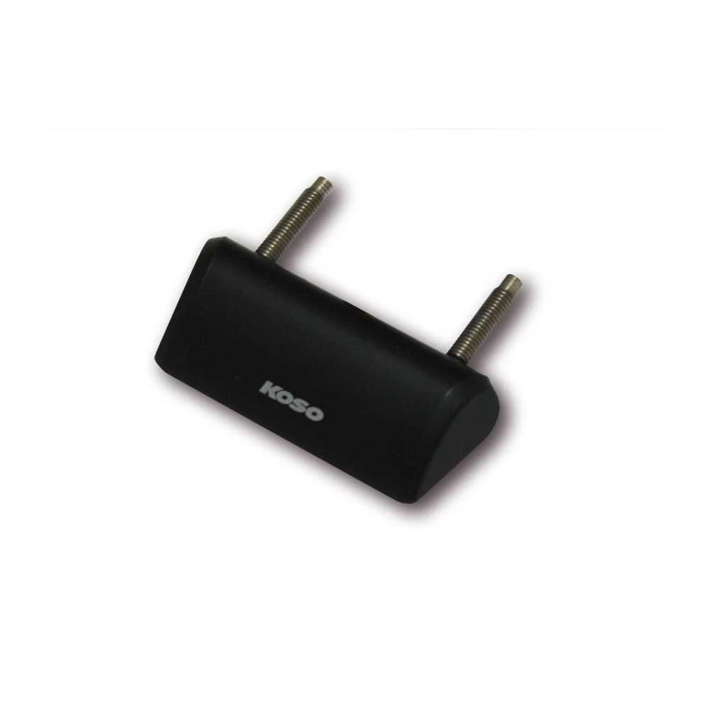 Eclairage de plaque KOSO LED noir 10x42x17mm homologé