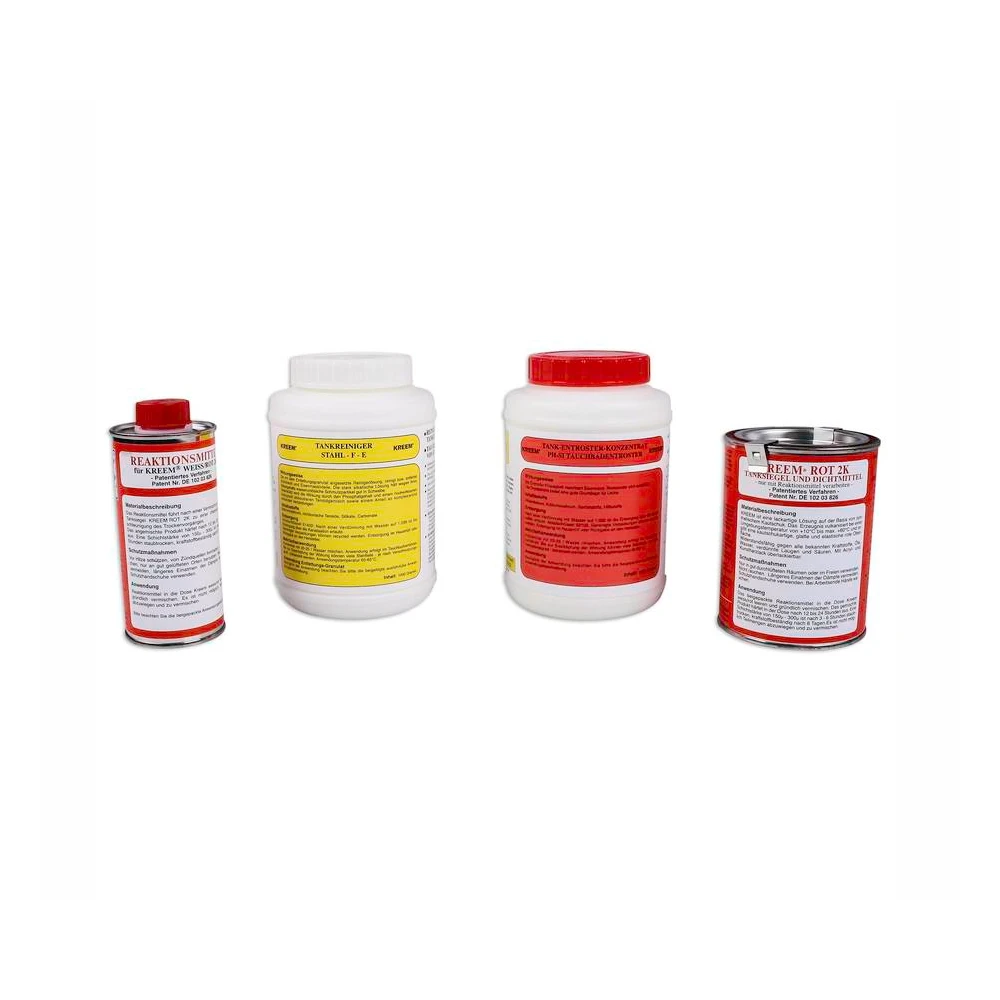 Revêtement réservoir KREEM2R rouge 25l nettoyant/antirouille/vitrification