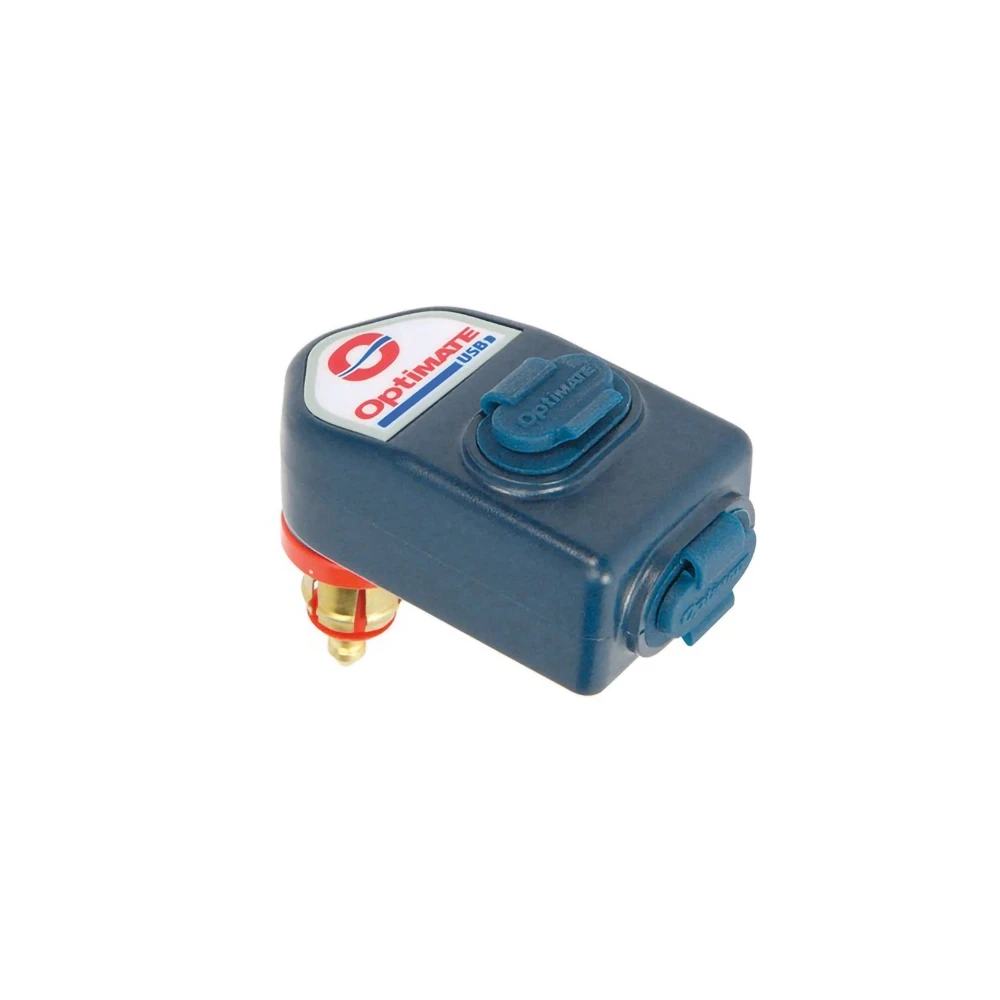 Chargeur tecMATE DUAL USB universel 3300mA, raccord Ø 21mm (OPTI 105)
