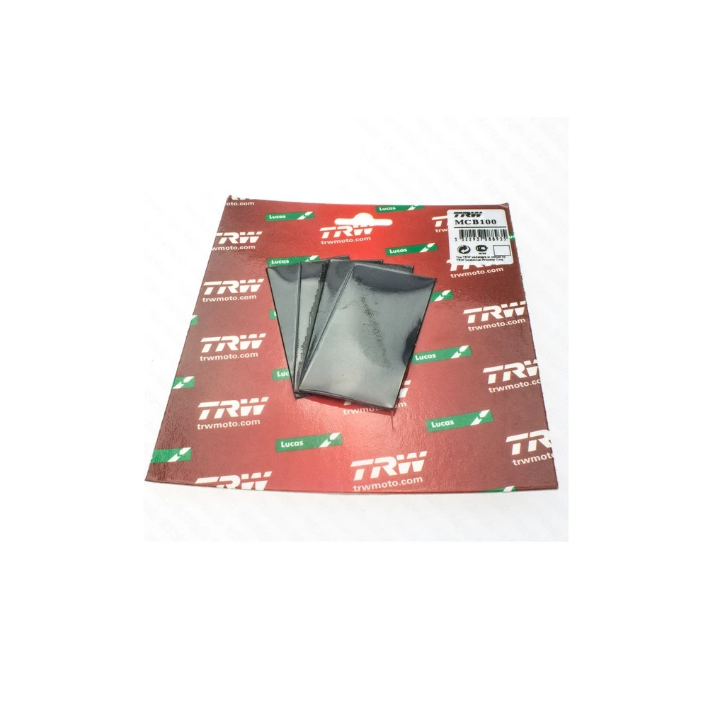 Feuille anti-couinement TRW LUCAS MCB100 frein 4 pièces