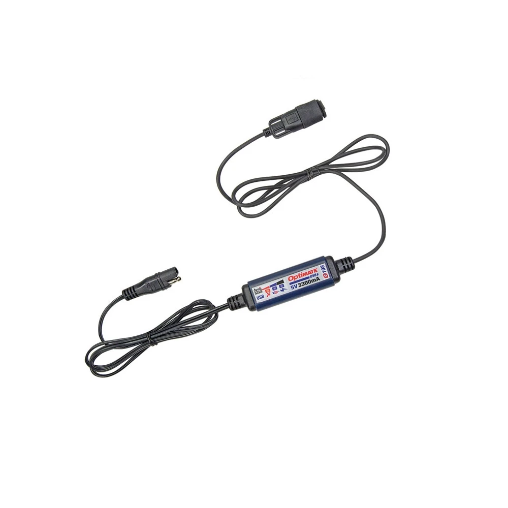 Adaptateur- Set tecMATE cable chargement, AE connecteur - USB Douille 3.3A (OP