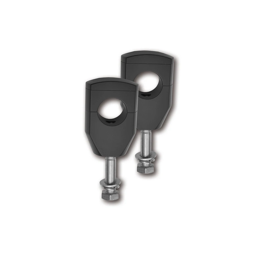  Riser RITZ (paire) BIG BONE FLAT Ø 31.80mm noir M12x1.5 - h 4cm homologé