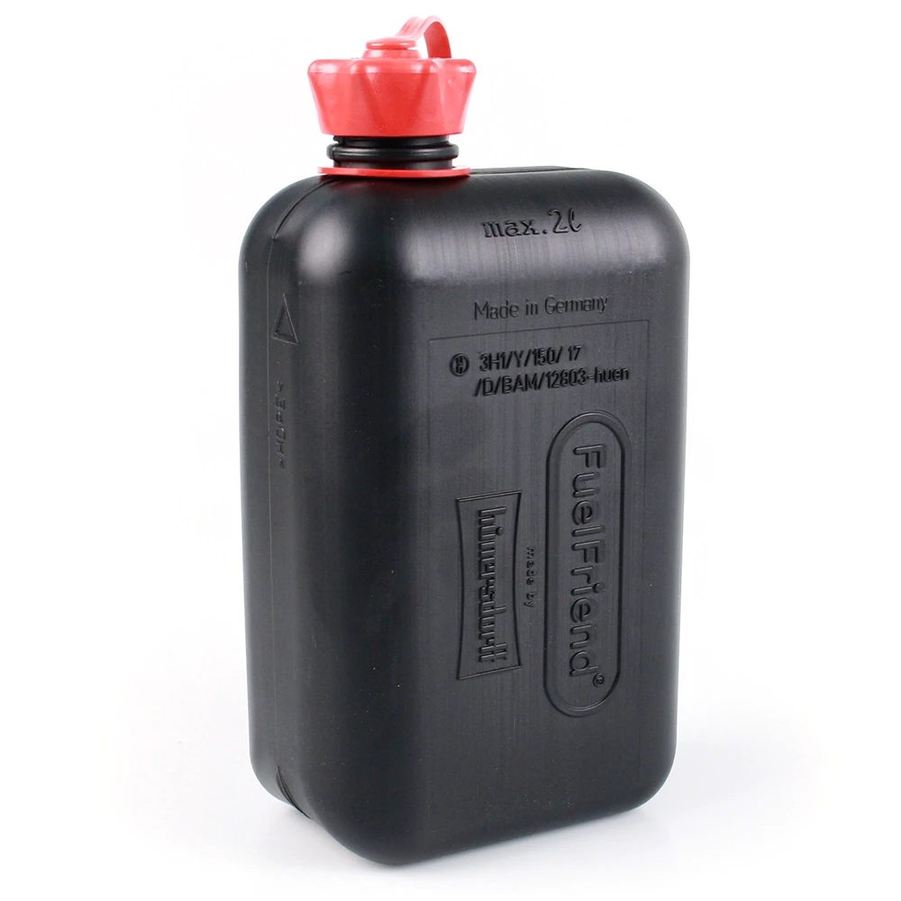 Bidon d'essence hünersdorff FuelFriend BIG 2l noir geeignet pour Kraftsto