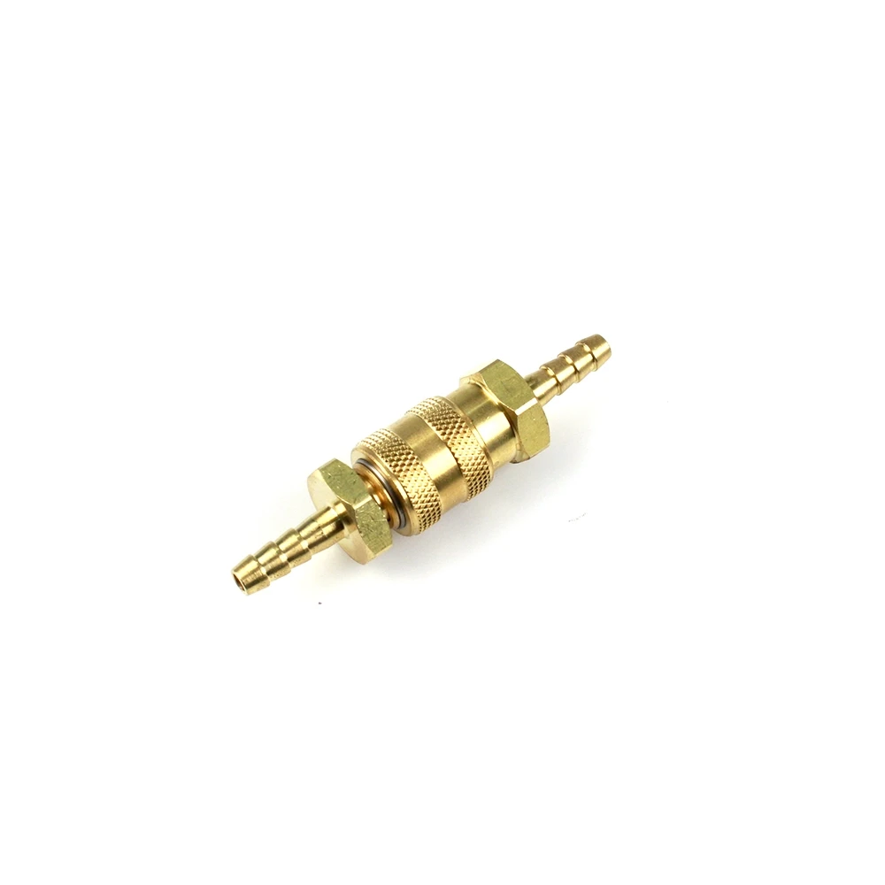 Raccord tuyau benzine JMP Ø 8 x 8mm laiton >10 Bar avec attache rapide