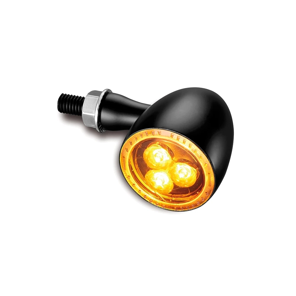 Clignos Kellermann (pce) Bullet 1000 DARK avec LED noir avant/arrière homologé