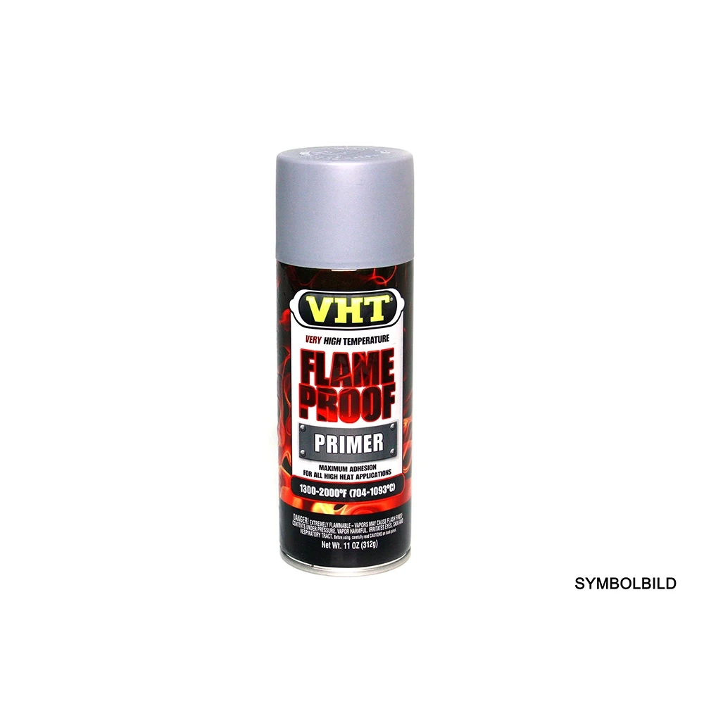 Spray fond VHT FLAMEPROOF echappement grismat 704°-1093°C (400ml)