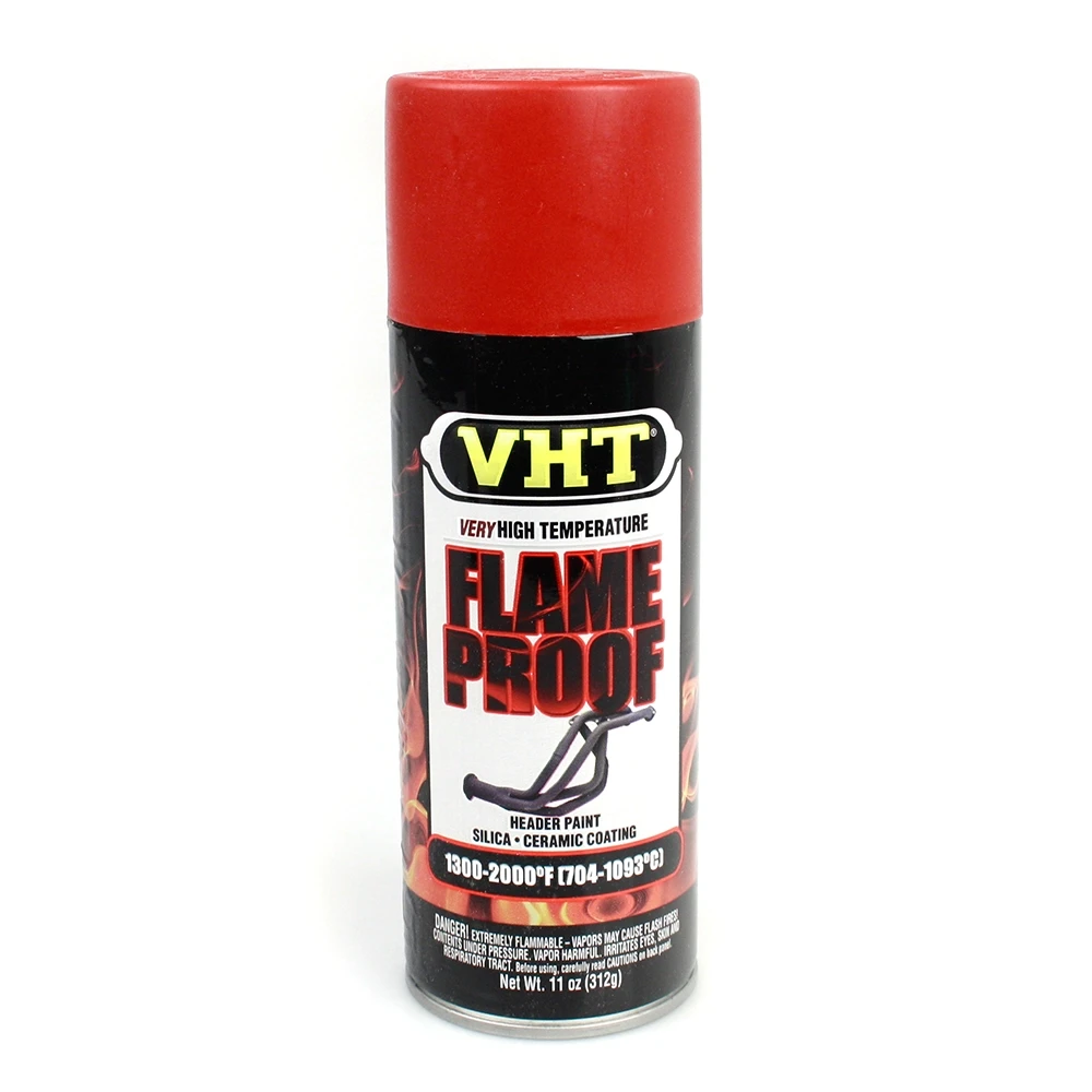 Spray VHT FLAMEPROOF echappement rougemat 704°-1093°C (310 ml)