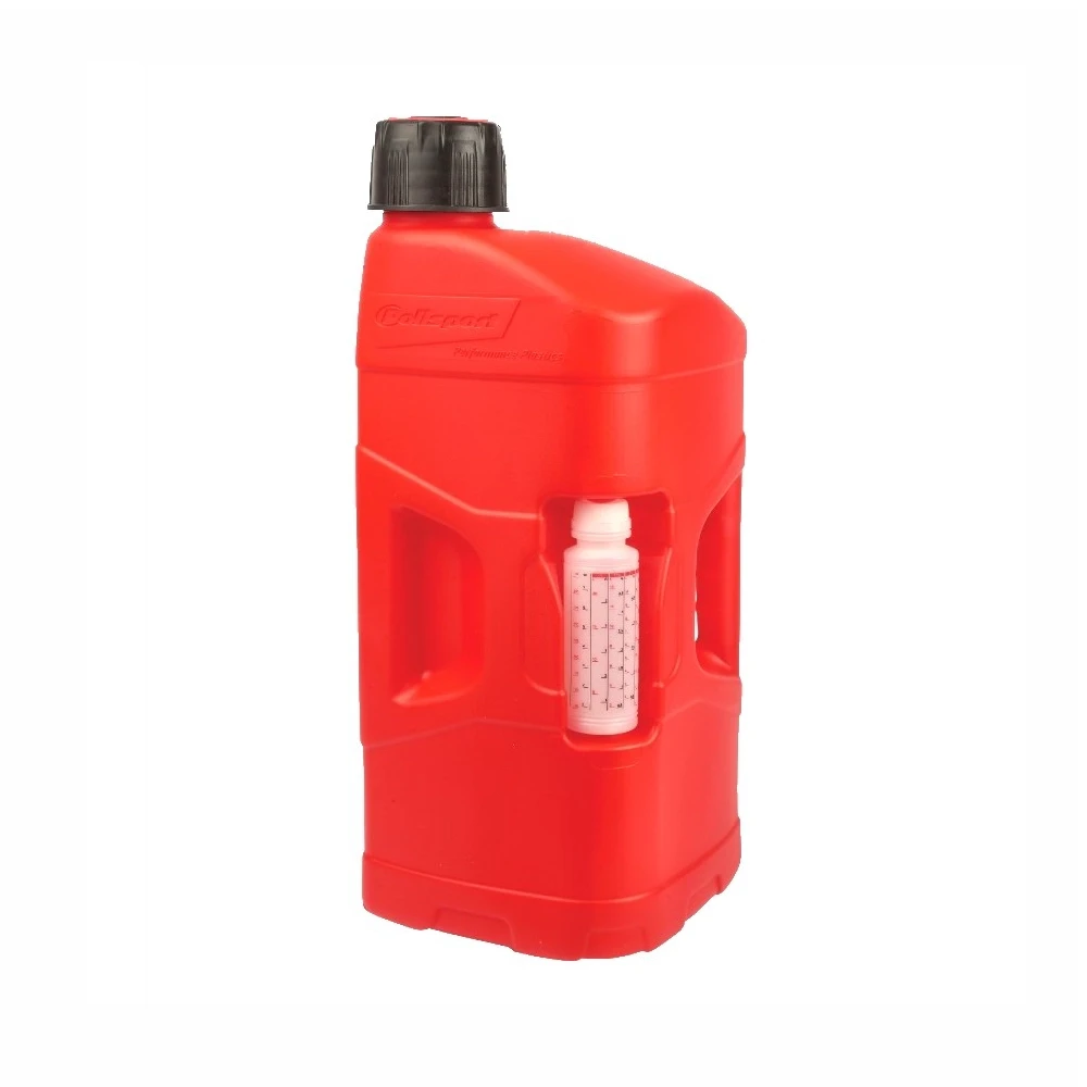 Bidon d'essence POLISPORT ProOctane avec mélangeur pour huile/carburant 10lt
