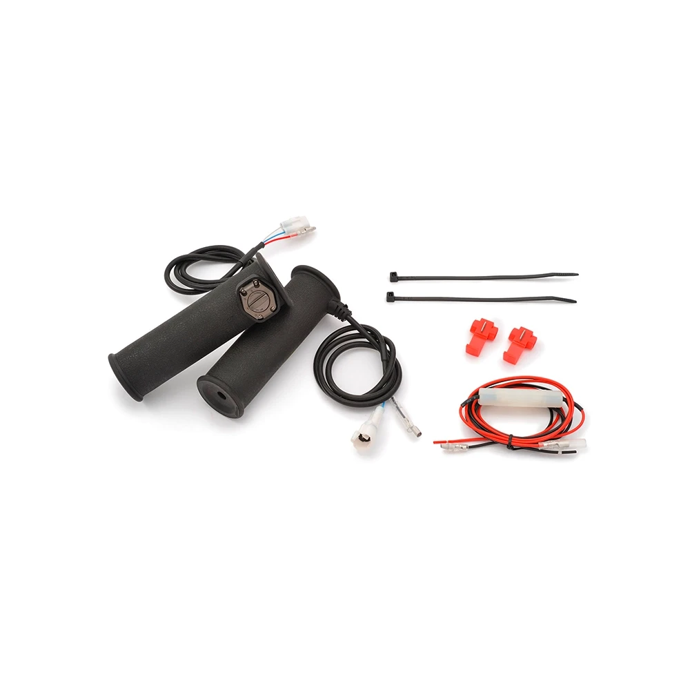 Poignées chauffantes Ø 25.4mm réglable DAYTONA 3 étapes L: 134mm