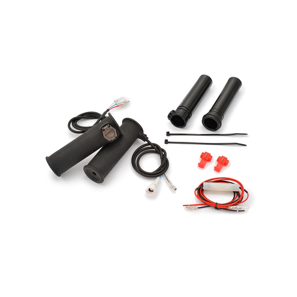 Poignées chauffantes Ø 25.4mm HD réglable DAYTONA 3 étapes L: 134mm