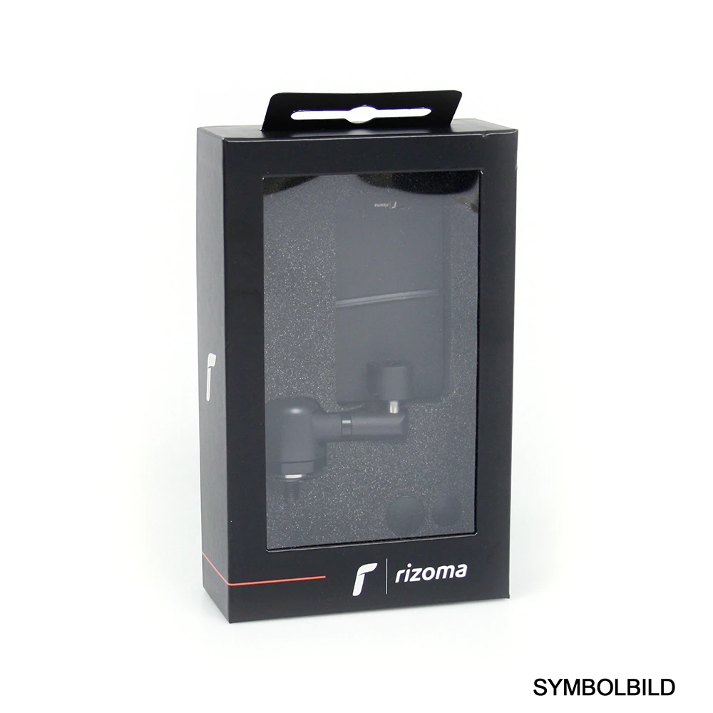 Retro RIZOMA (pce) QUANTUM END noir guidons 22-30mm