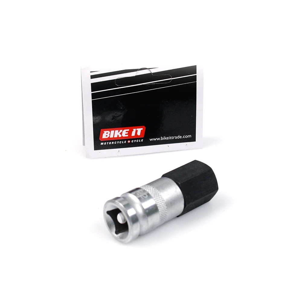 Douille BIKETEK 1/2 pouces six pans - 22mm ideal pour axe de roue avant