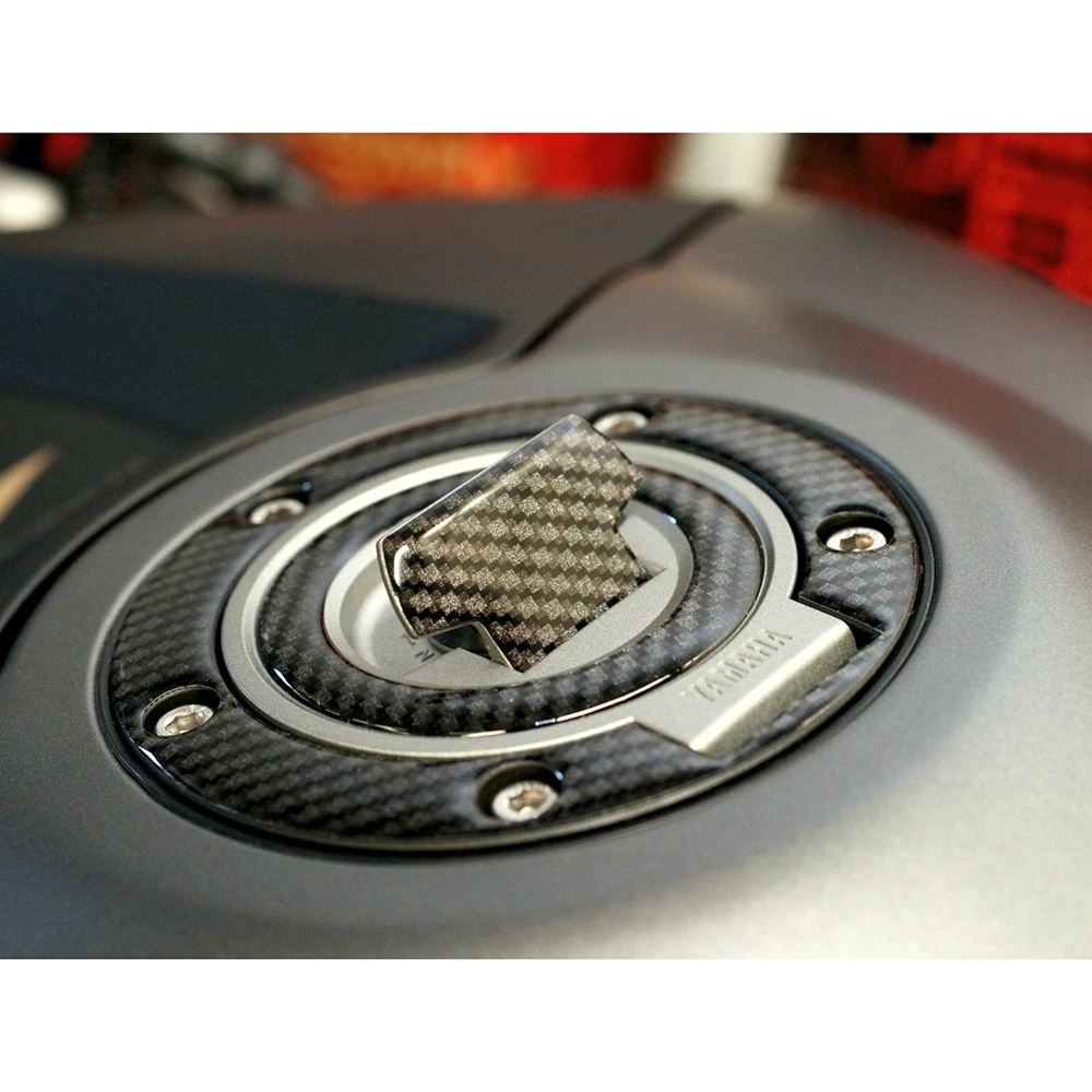 Protège bouchonPRINT en carbon-look pour Yamaha