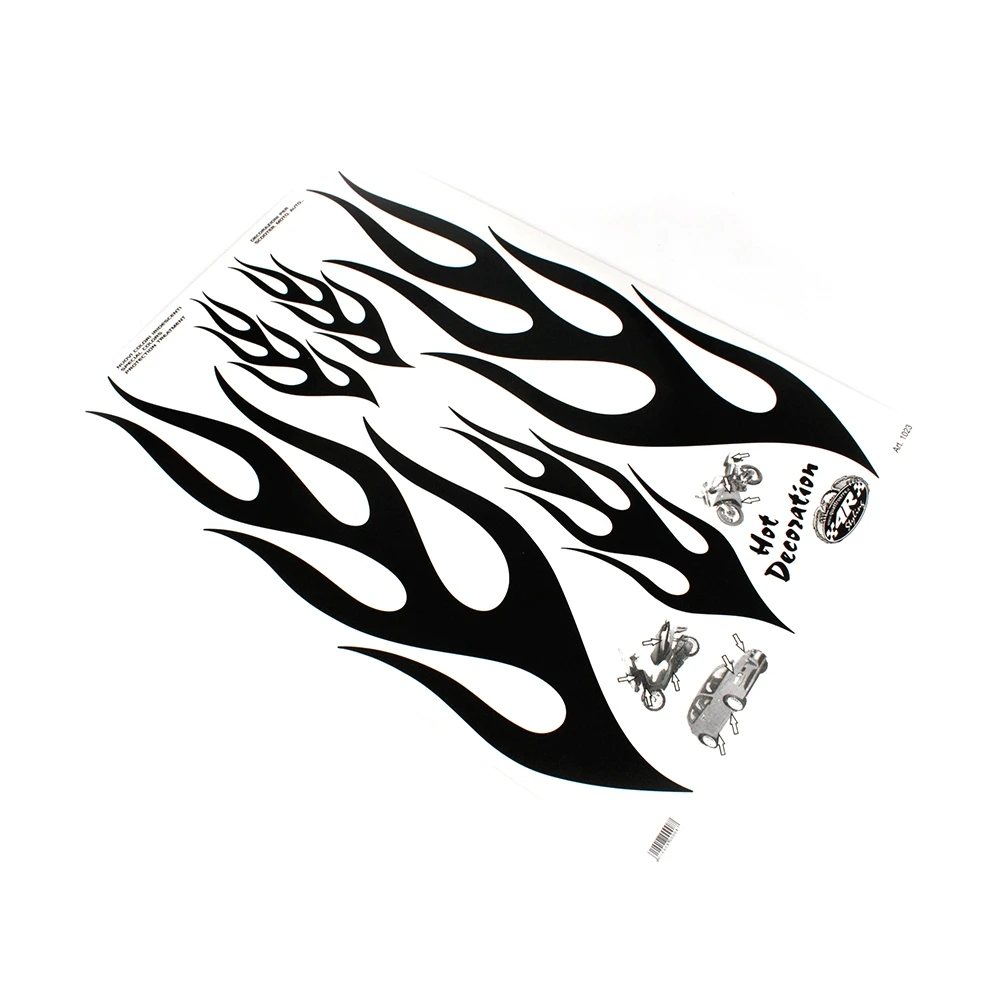 Autocollants MERYT Tribal en noir (50 x 35cm)