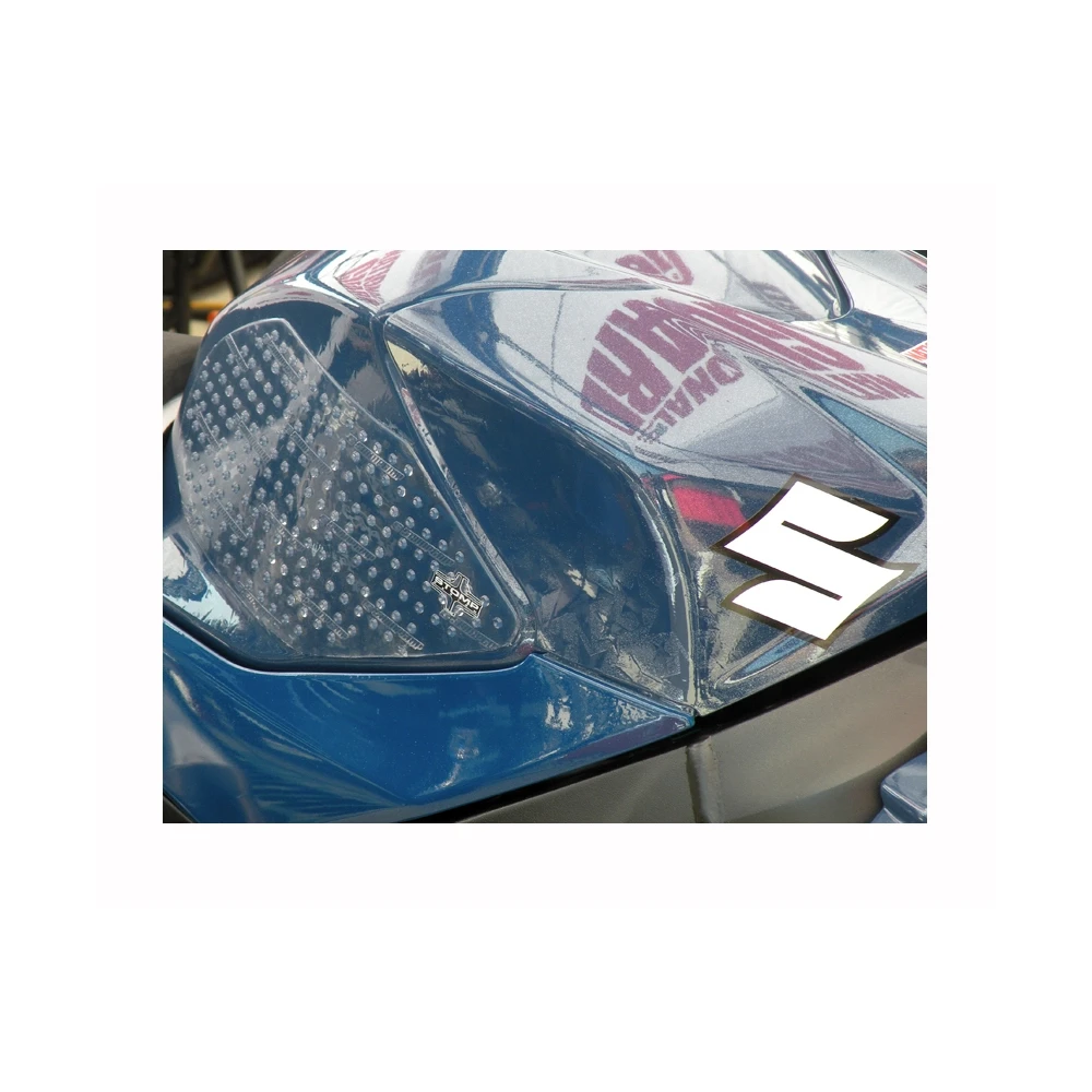 Side-Pad STOMPGRIP POWERSPORTS - VOLCANO  transparent Suzuki