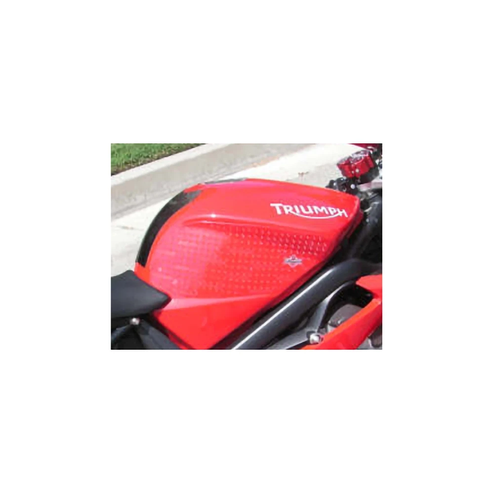 Side-Pad STOMPGRIP POWERSPORTS - VOLCANO transparent Triumph