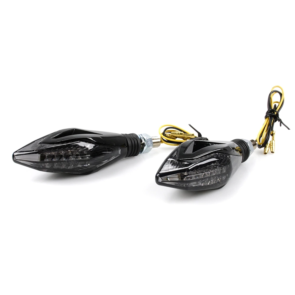 Clignos CHAFT (paire) DRAGON LED noir verre foncé homologé