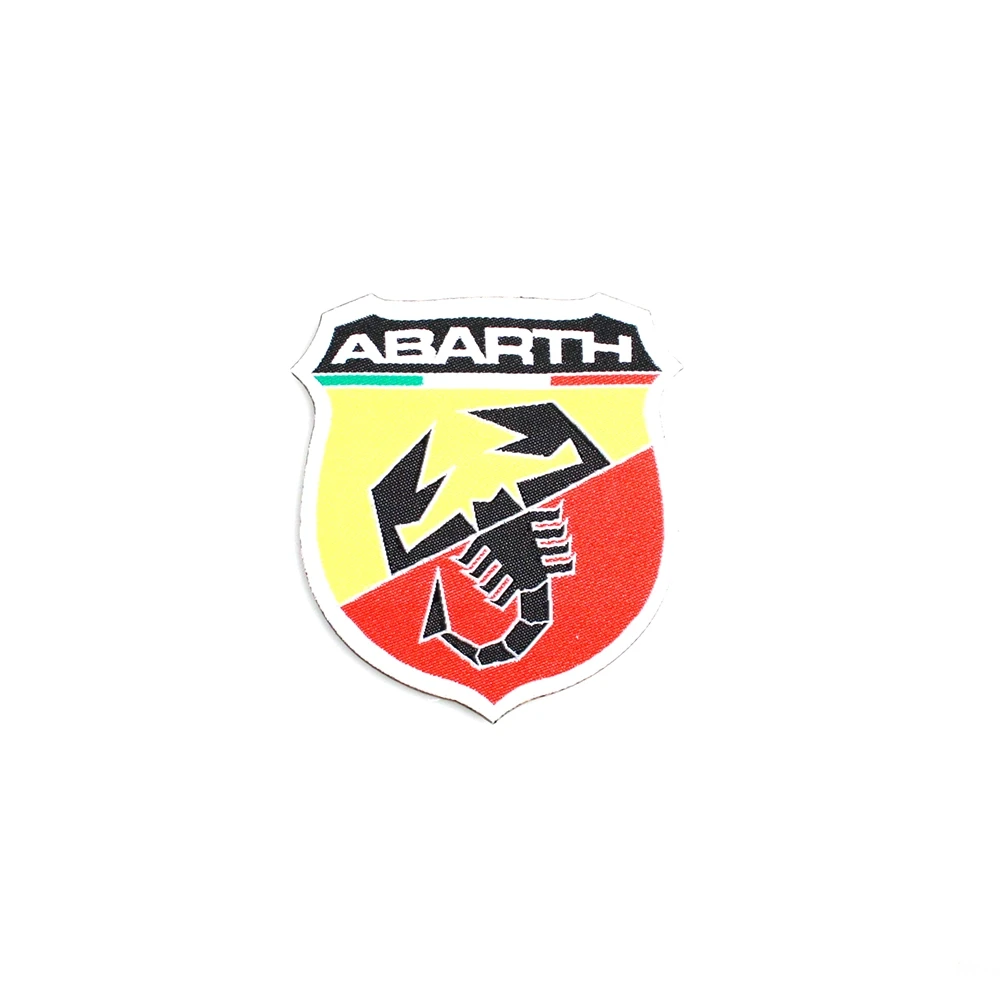 Autocollant ABARTH SCUDETTO RICAMATO GRANDE (74 x 80mm)