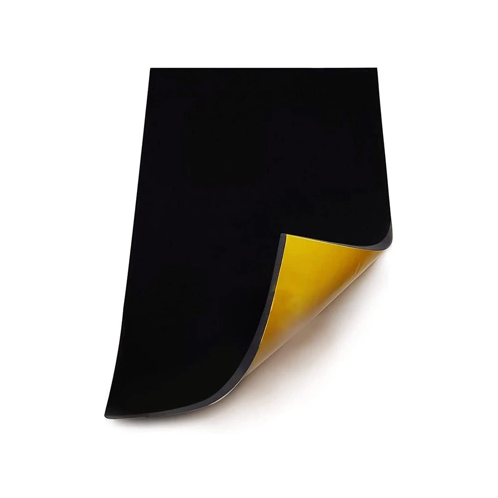 Plate neoprene  4R autocollant (500 x 350 x 20mm) noir