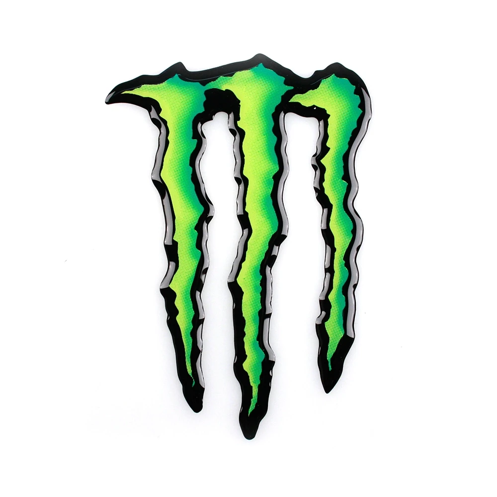 Autocollant 4R MONSTER ENERGY 11 x 7cm Silikon