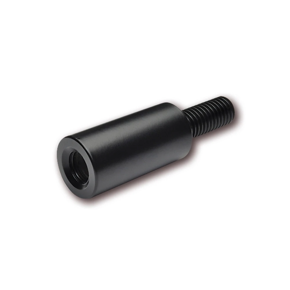 Ralonge Kellermann M8 x 30mm en noir - pour clignos MICRO (entre gomme/moto)