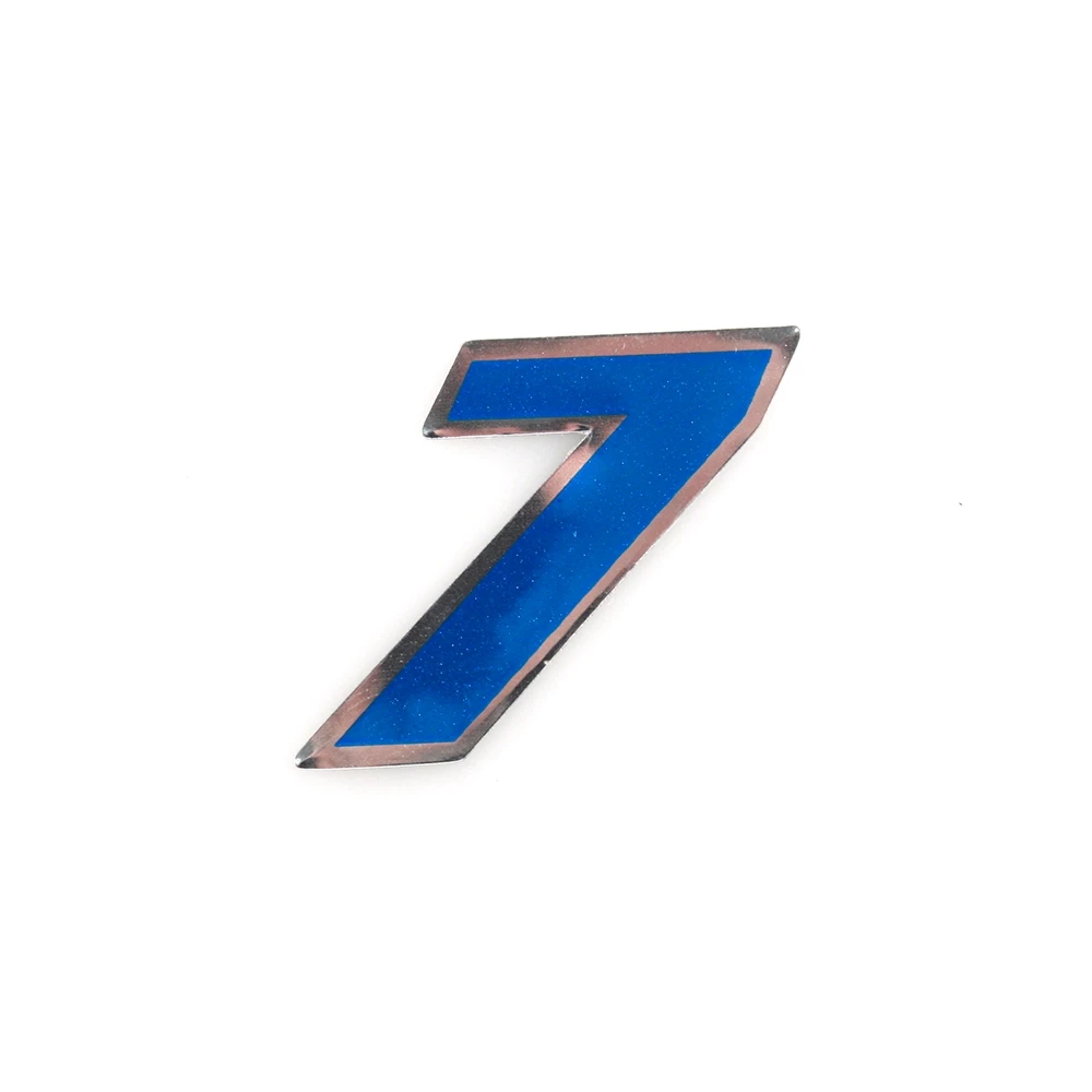 Autocollant 4R MEDI chiffre no. 7 bleu (100 x 100mm)