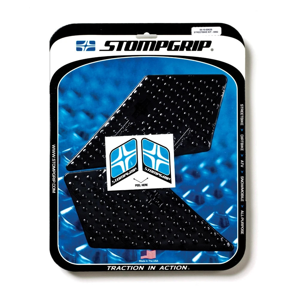 Side-Pad STOMPGRIP POWERSPORTS - VOLCANO  noir BMW