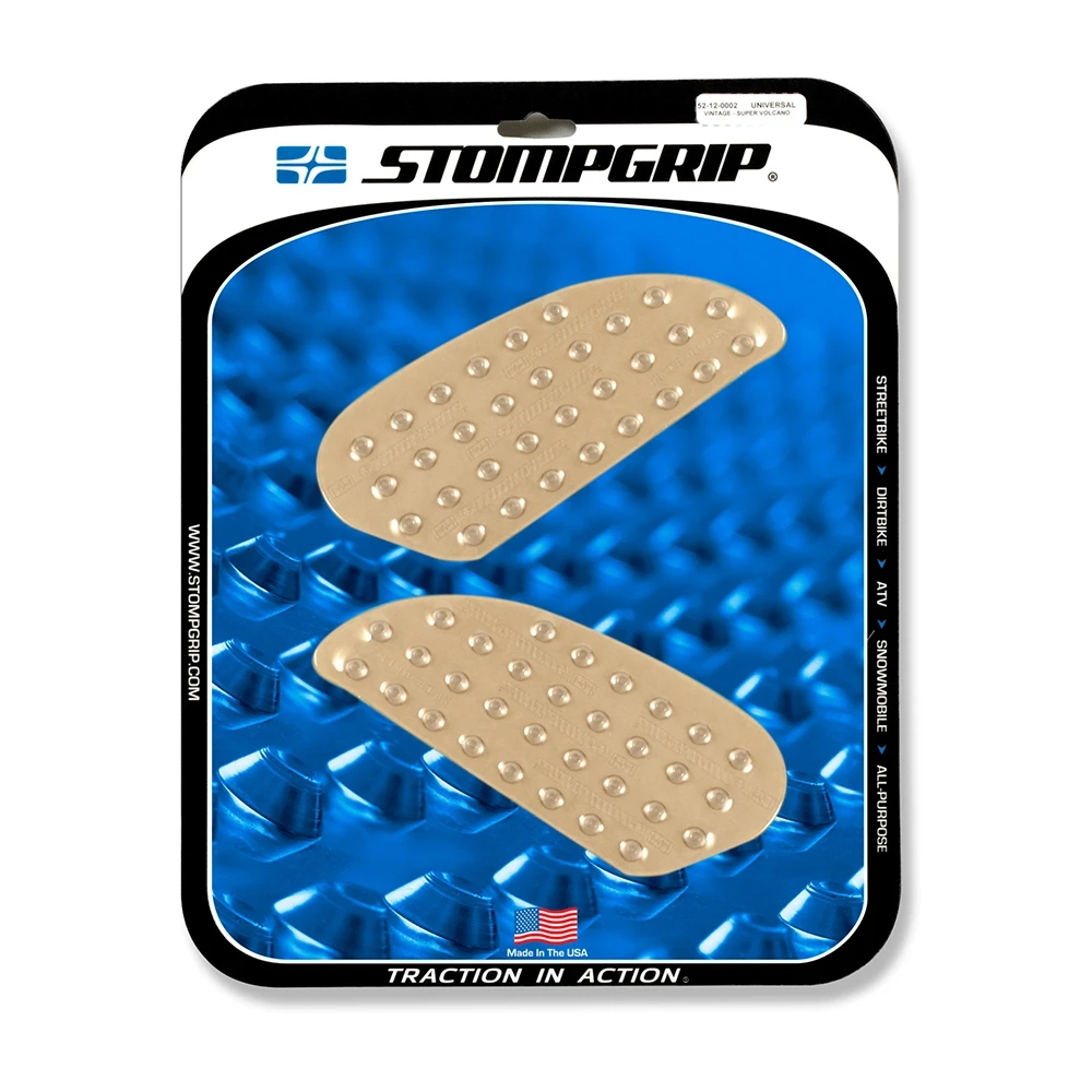 Side-Pad STOMPGRIP POWERSPORTS - VOLCANO transparent BMW