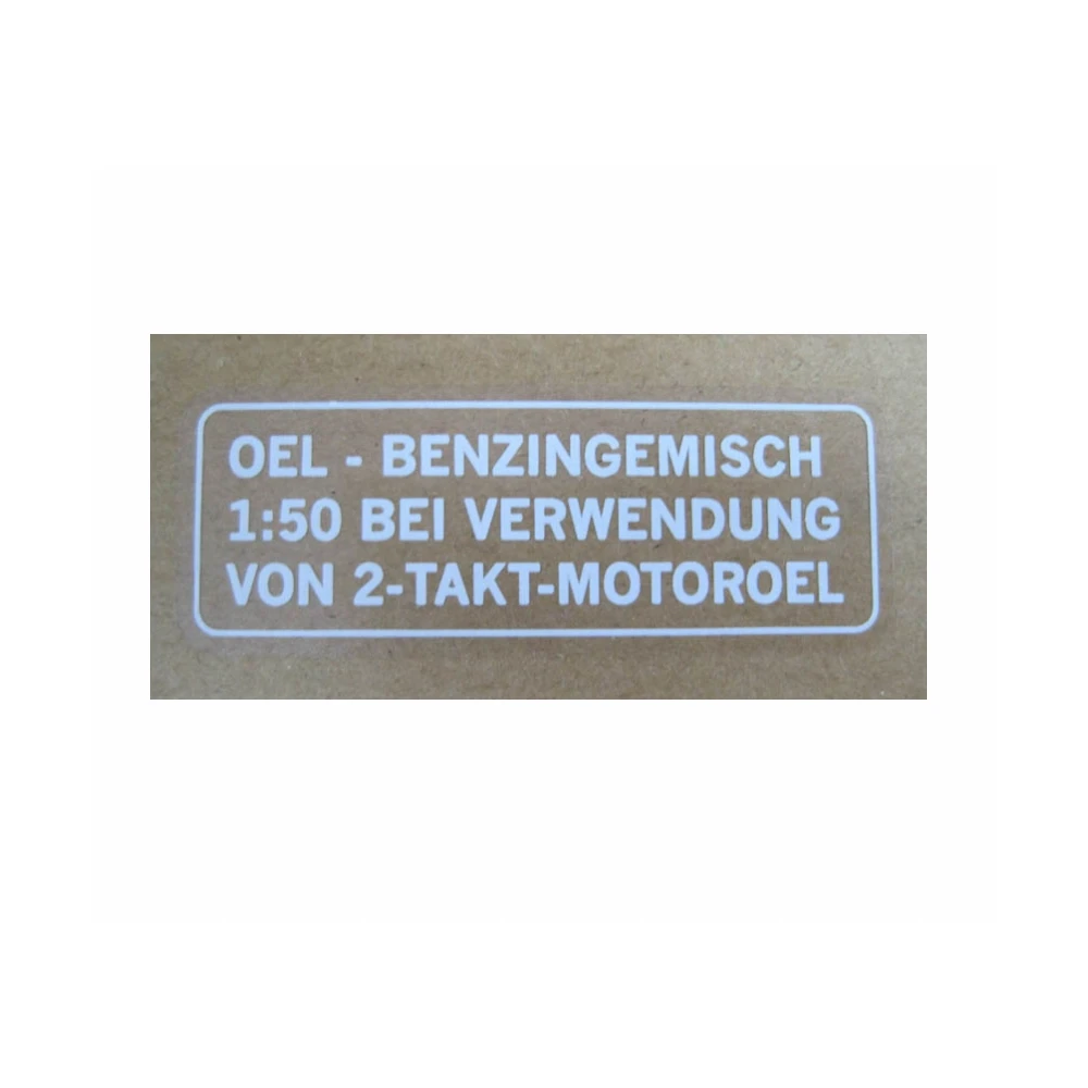  Autocollant PUCH (65 x 24mm) mélange blanc