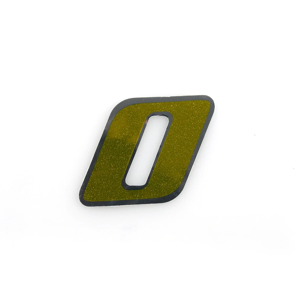 Autocollant 4R MINI chiffre no. 0 doré (30 x 30mm)