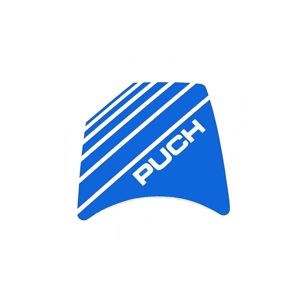 Autocollant NN PRODUCTS NUMBER PLATE PUCH bleu