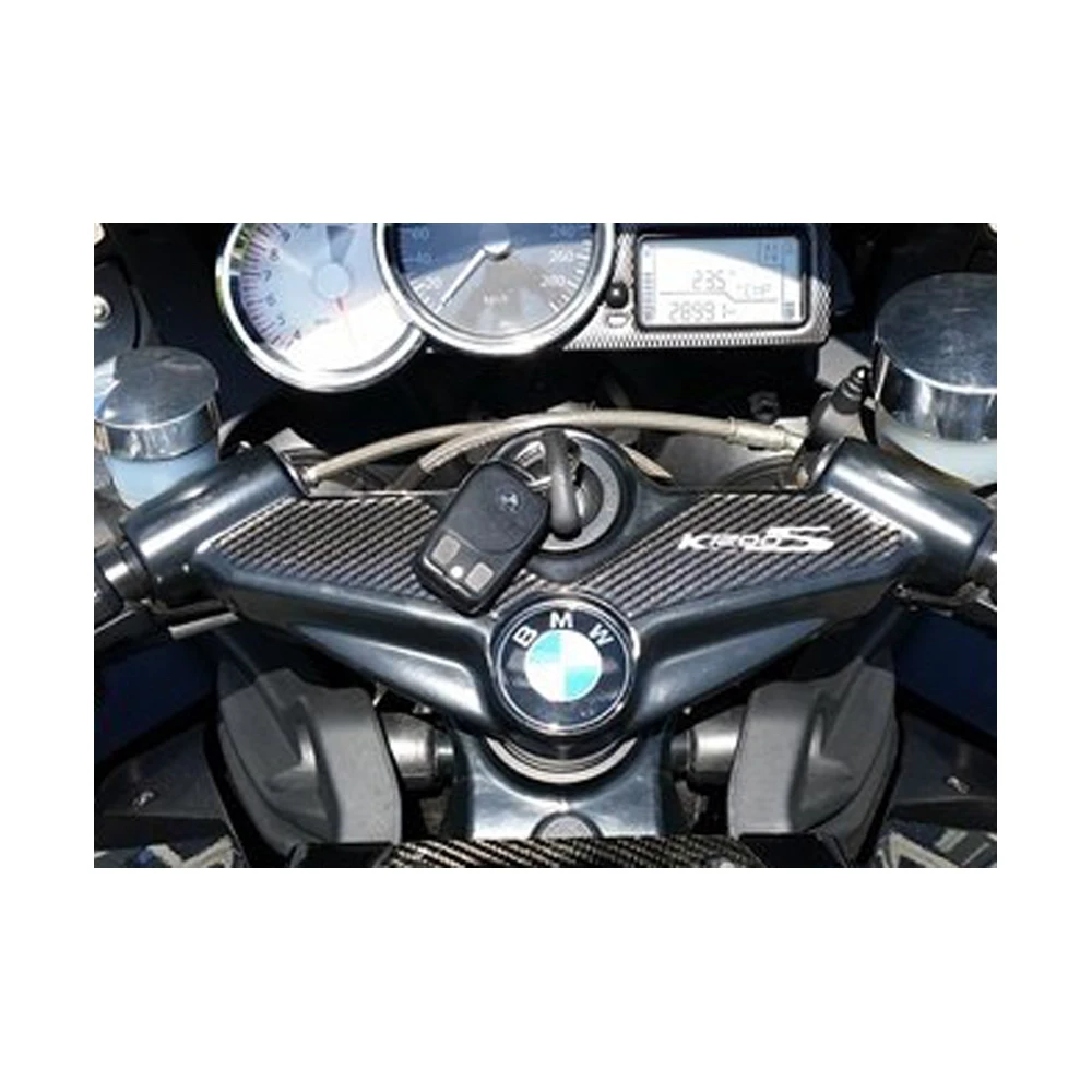 Protège tête de fourche PRINT carbon-look BMW