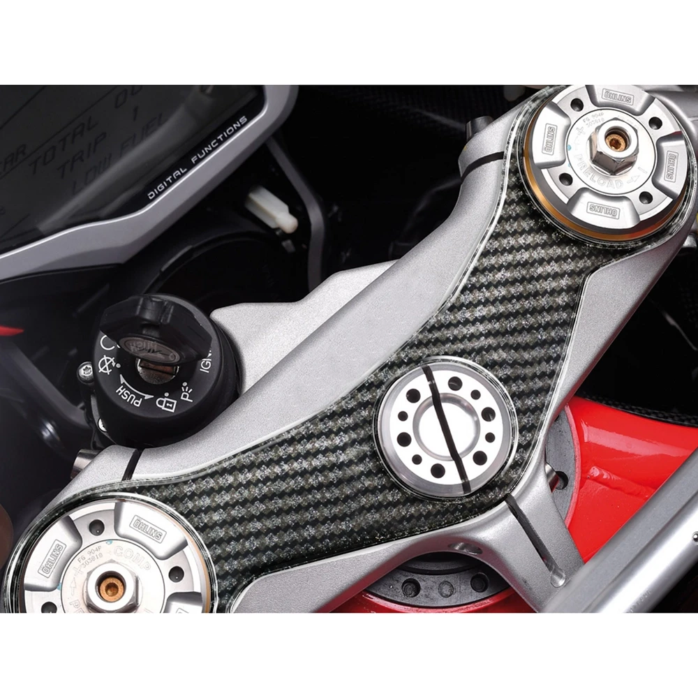 Protège tête de fourche PRINT carbon-look MV Agusta