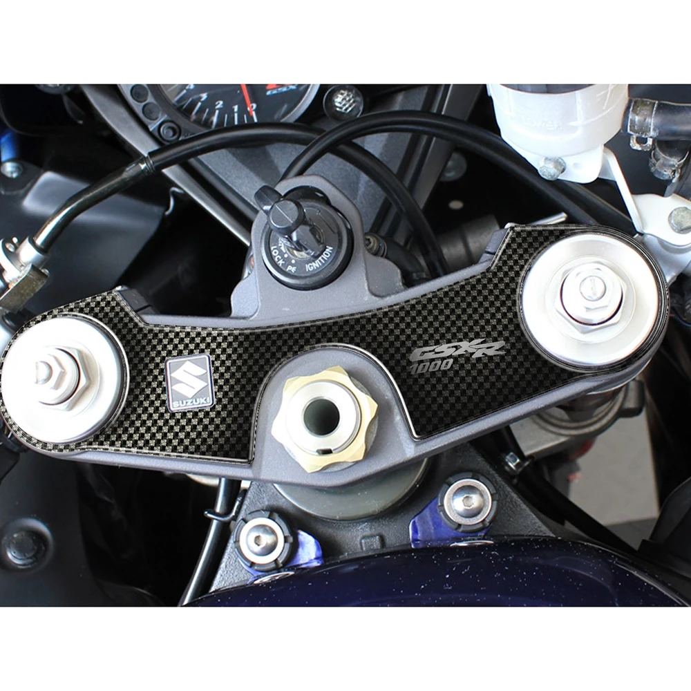 Protège tête de fourche PRINT carbon-look Suzuki