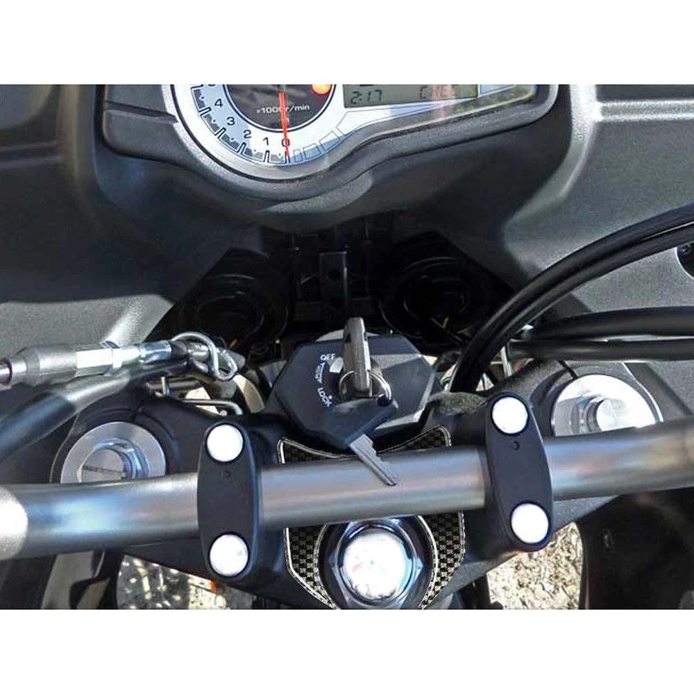 Protège tête de fourche PRINT carbon-look Suzuki