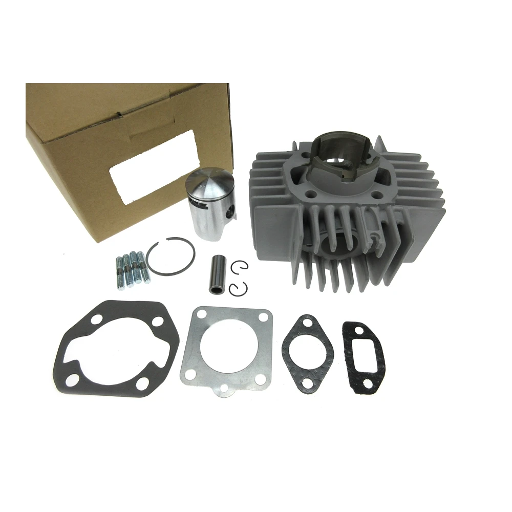 Kit MOPED KINGS Ø 38mm (axe 12) alu ailler. court 6 sorties Puch E50 décompr.