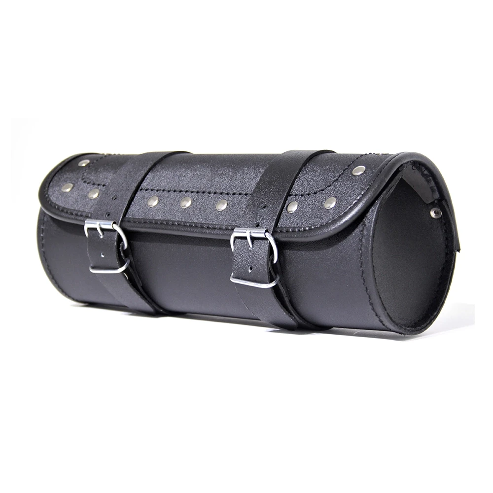 Rouleau à outils MOPED KINGS cuir Ø 12 x 29cm noir
