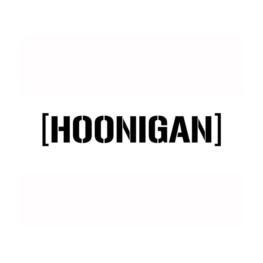 Autocollant MOPED KINGS HOONIGAN 25 x 130mm noir