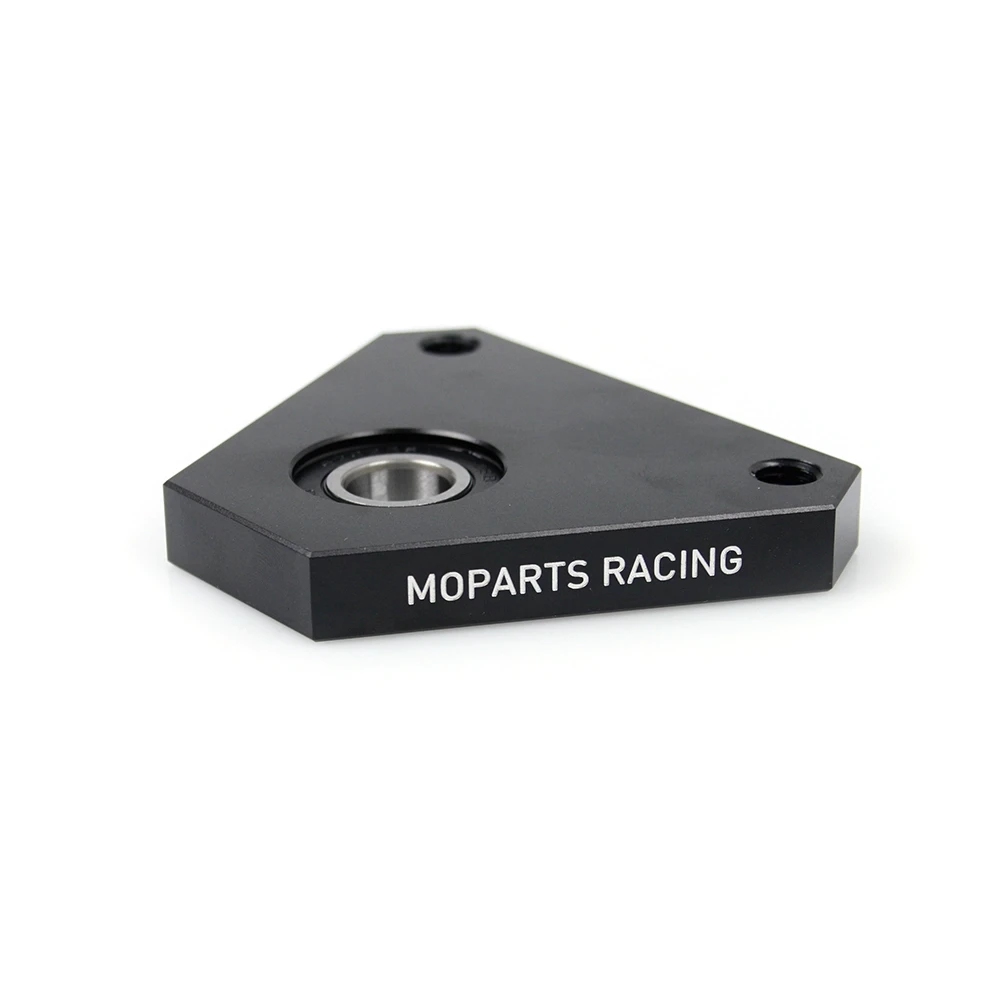 Support traingle MOPARTS - HEXAGON flasque fraisé Piaggio Ciao/SI/Bravo noir