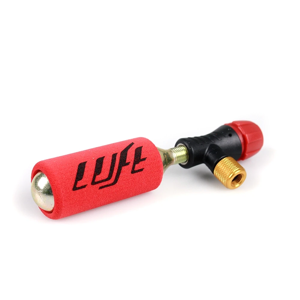 Mini pompe à air MOPED KINGS avec 2 cartuches CO2 à haute pression (16gr)