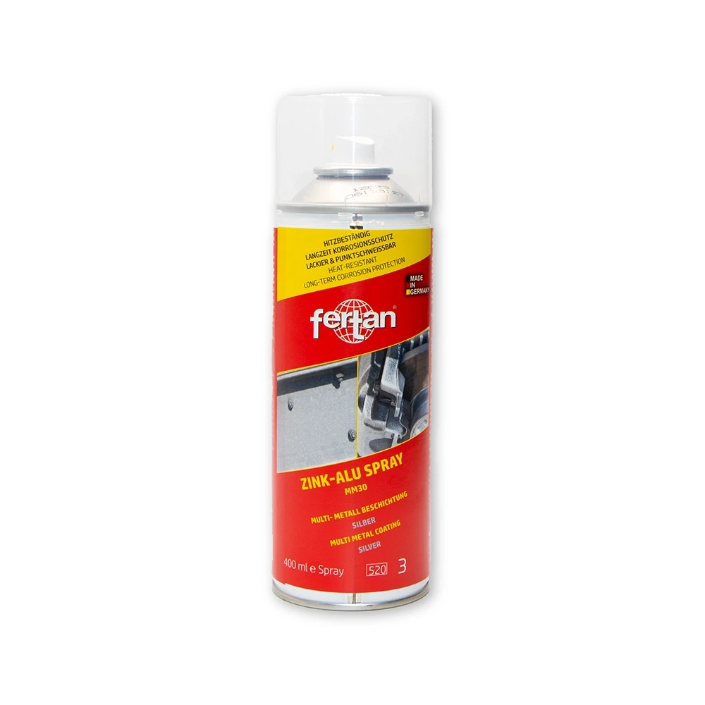 Zinc Alu Spray FERTAN MM30 anticorrosion revêtement multi-métal 400 ml