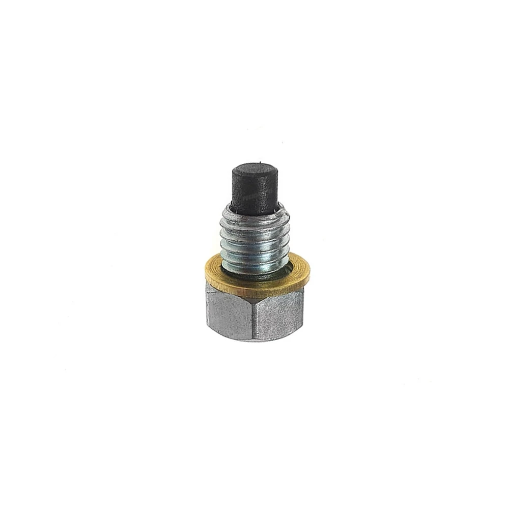 Vis de vidange  (M8/1.25x10mm) avec aimant en acier pour Puch E50- moteur